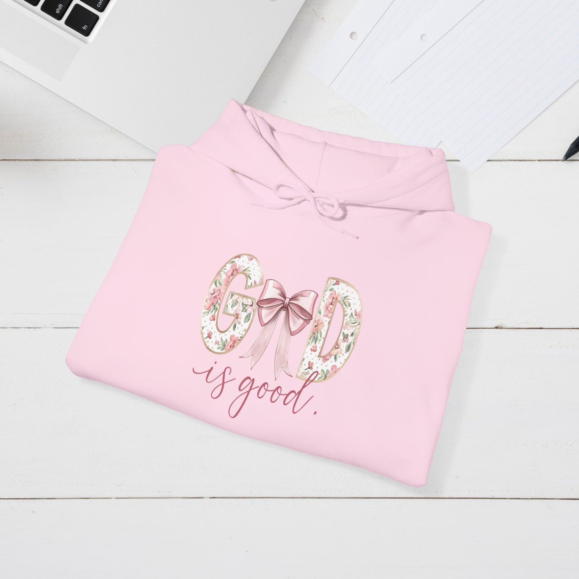 Inspirational God is Good Hoodie - Unisex Heavy Blend™ Sweatshirt - GULLYDESIGN