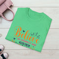 Unisex Softstyle T-Shirt - 'Believe in Yourself and You Will Be Unstoppable' Inspirational Tee - GULLYDESIGN