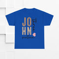 Personalized Unisex Heavy Cotton Tee - Custom Name & Age Design - GULLYDESIGN