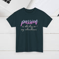 Passion is the Key Unisex Heavy Cotton Tee - Motivational T-Shirt for Inspiration and Abundance - GULLYDESIGN