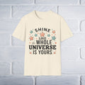 Shine Like The Universe T-Shirt - Unisex - GULLYDESIGN