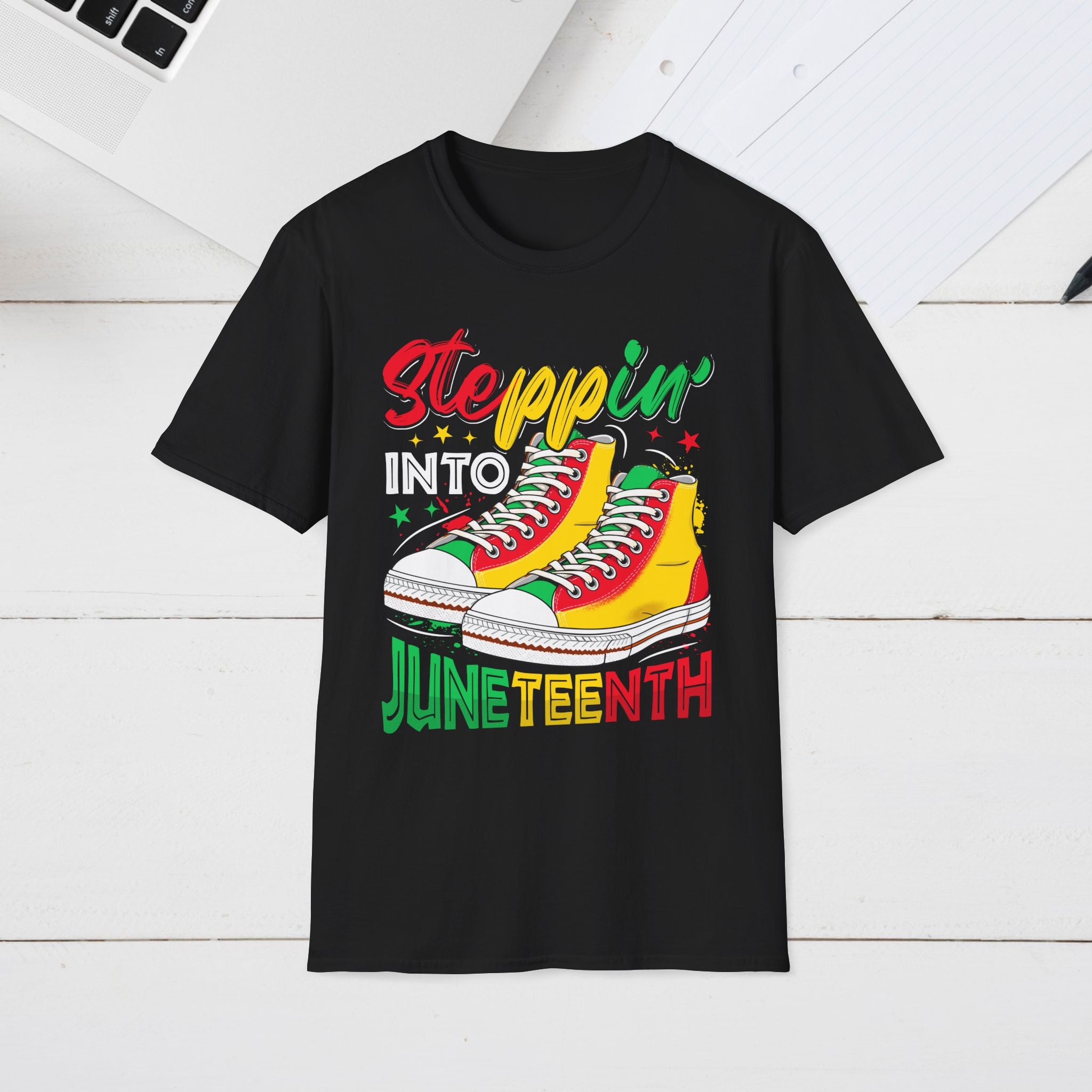 Juneteenth Celebration T-Shirt - Steppin' in Style
