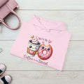 Cute Coffee & Donut Hoodie - You're the Coffee to My Donut Sweatshirt - GULLYDESIGN