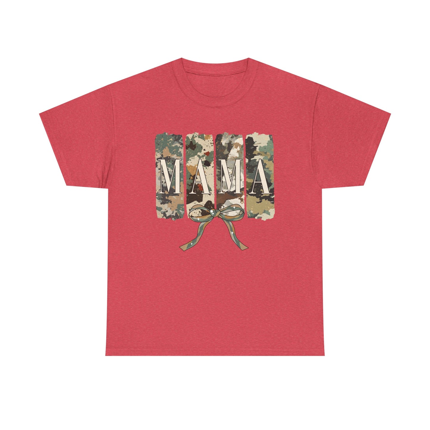 Camo Mama Unisex Heavy Cotton Tee - Perfect Gift for Moms