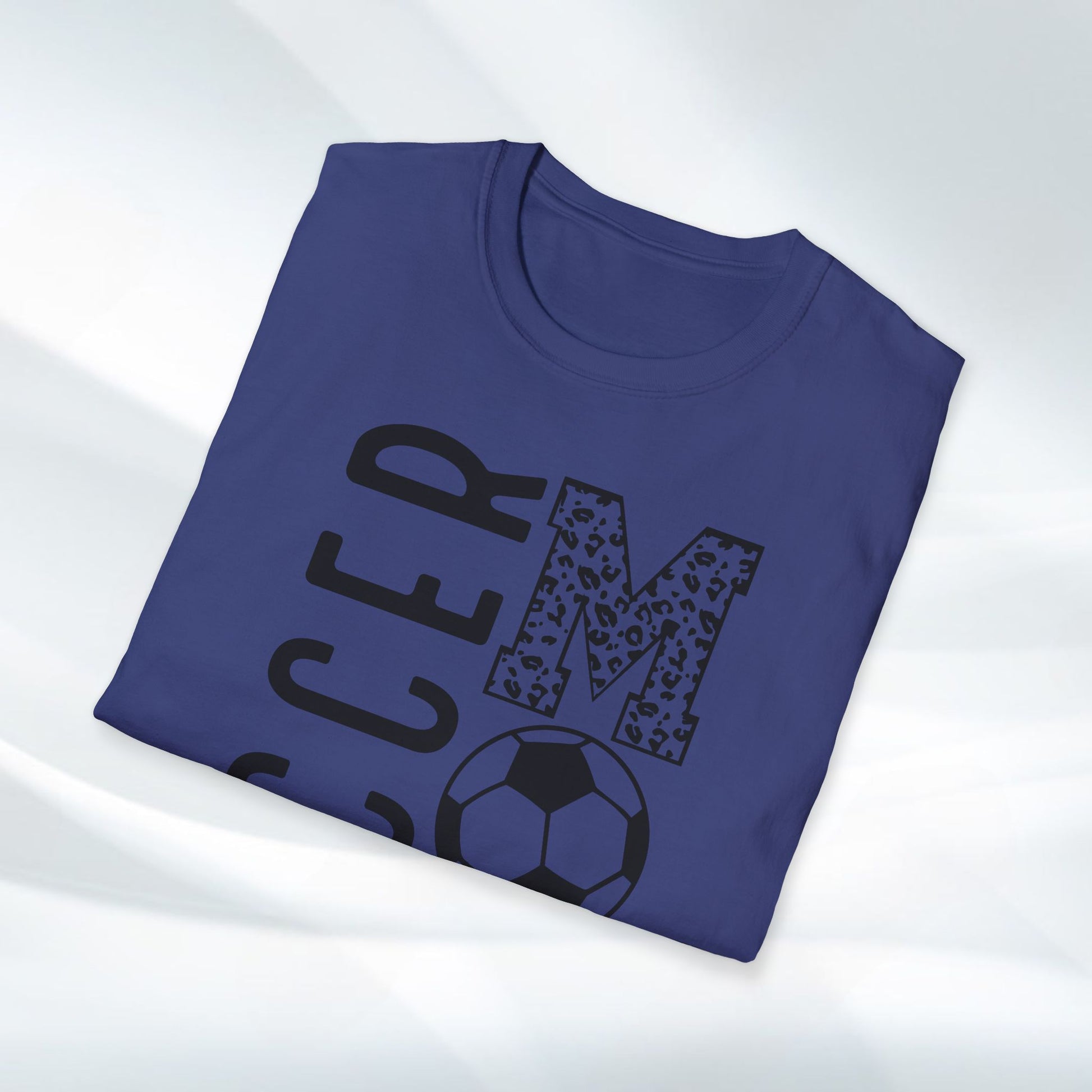 Soccer Mom Unisex Softstyle T-Shirt - Perfect Gift for Sporty Moms - GULLYDESIGN