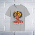 Blessed Unisex T-Shirt - She Is Blessed, I Am She, She Is Me Design - GULLYDESIGN