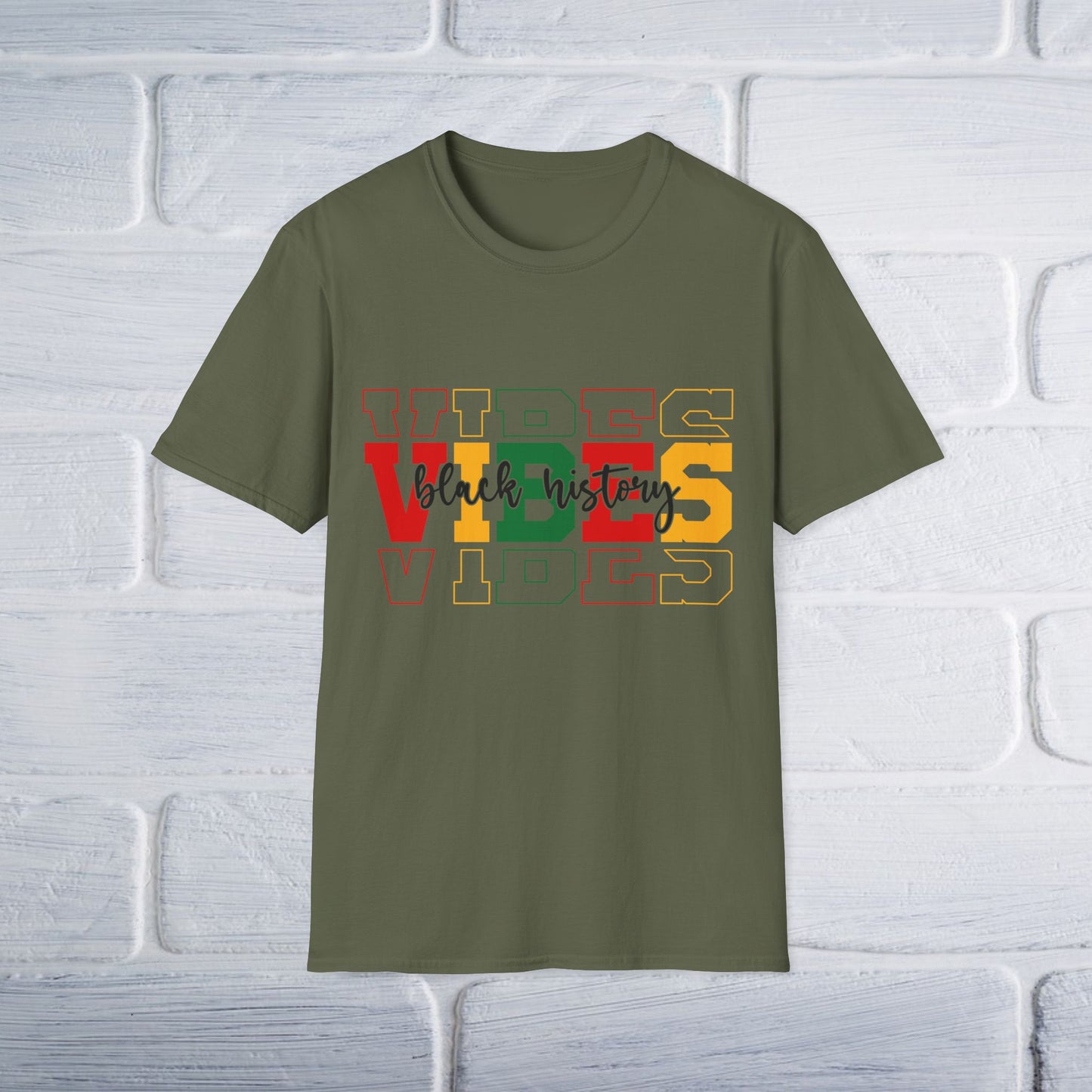 Vibes Black History T-Shirt - GULLYDESIGN