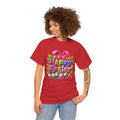 Happy Easter Unisex Heavy Cotton Tee - Fun & Festive Spring Shirt - GULLYDESIGN