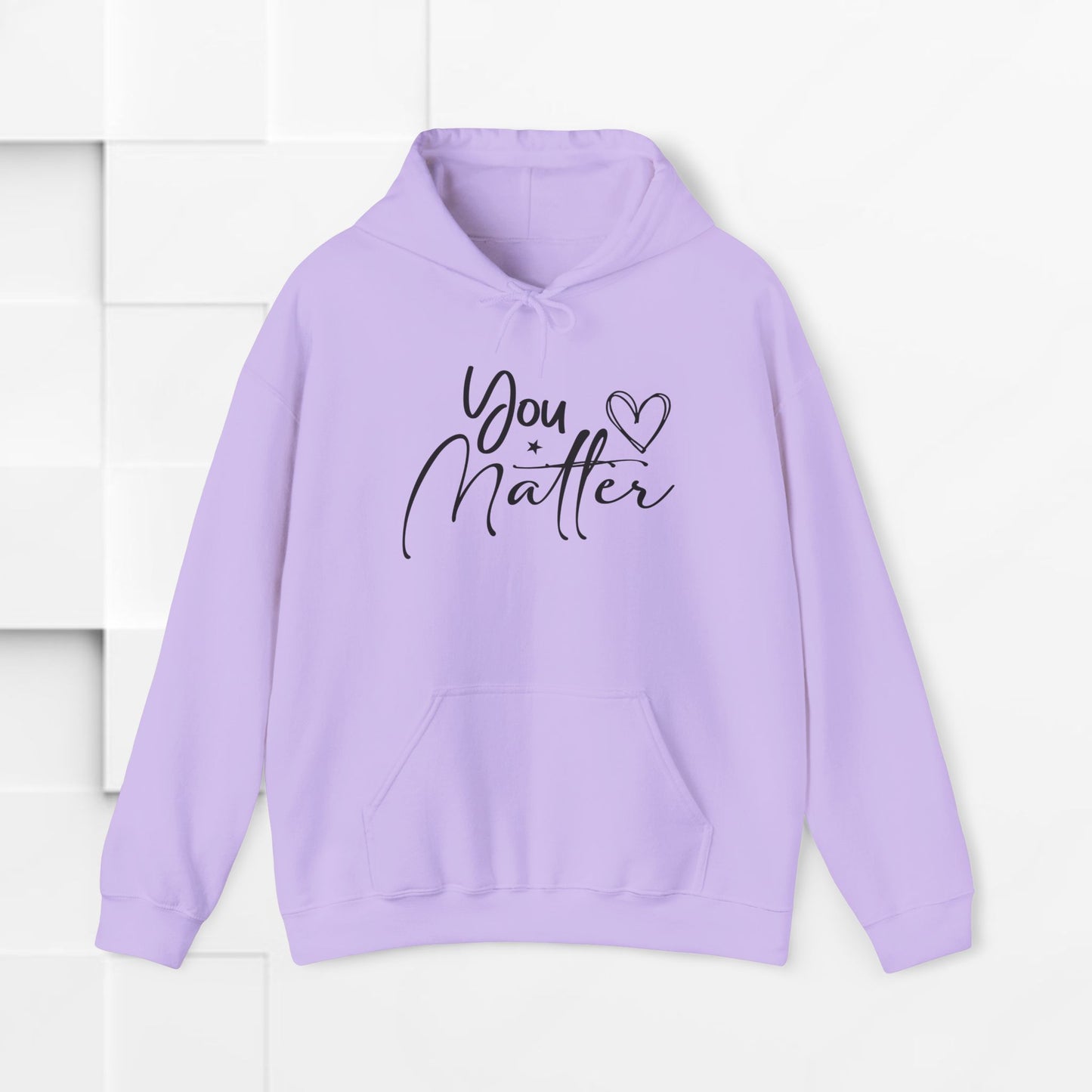 You Matter Unisex Heavy Blend™ Hooded Sweatshirt - Inspirational Warmth for Everyday Comfort