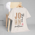 Personalized Unisex Heavy Cotton Tee - Custom Name & Age Design - GULLYDESIGN
