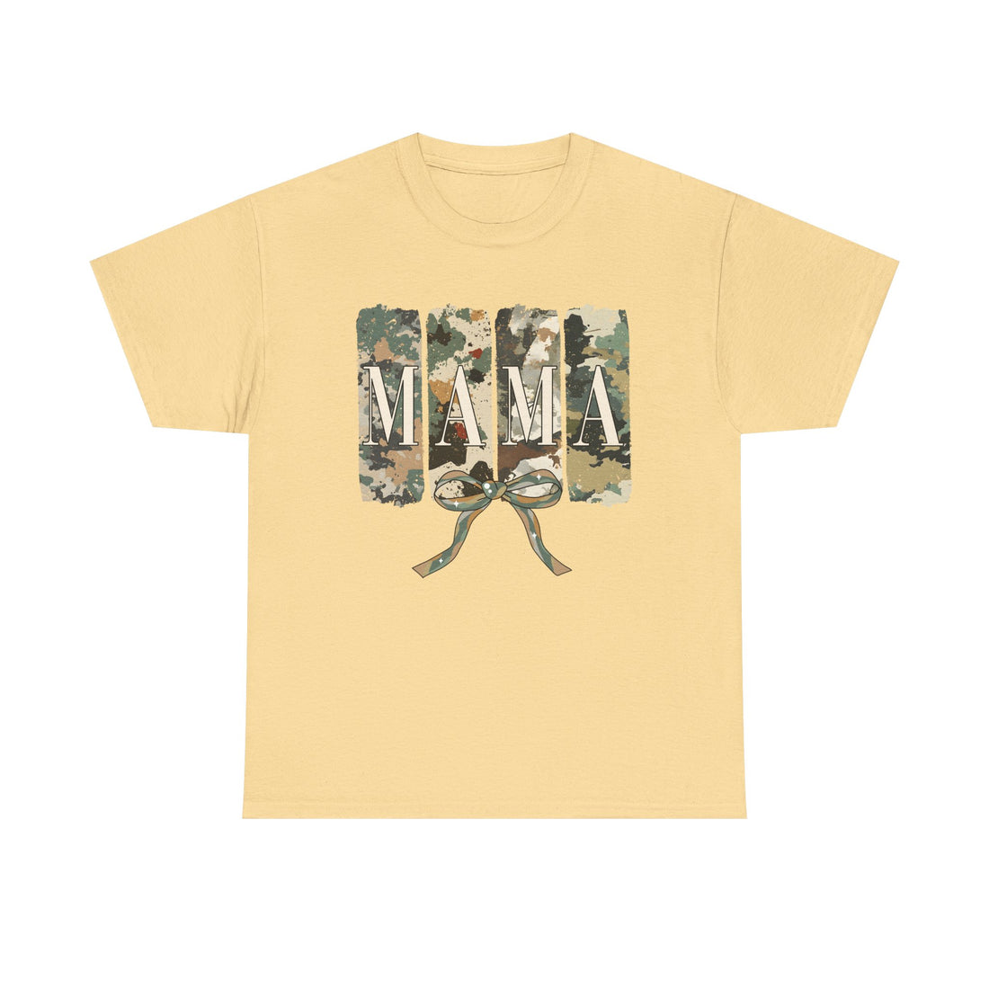 Camo Mama Unisex Heavy Cotton Tee - Perfect Gift for Moms