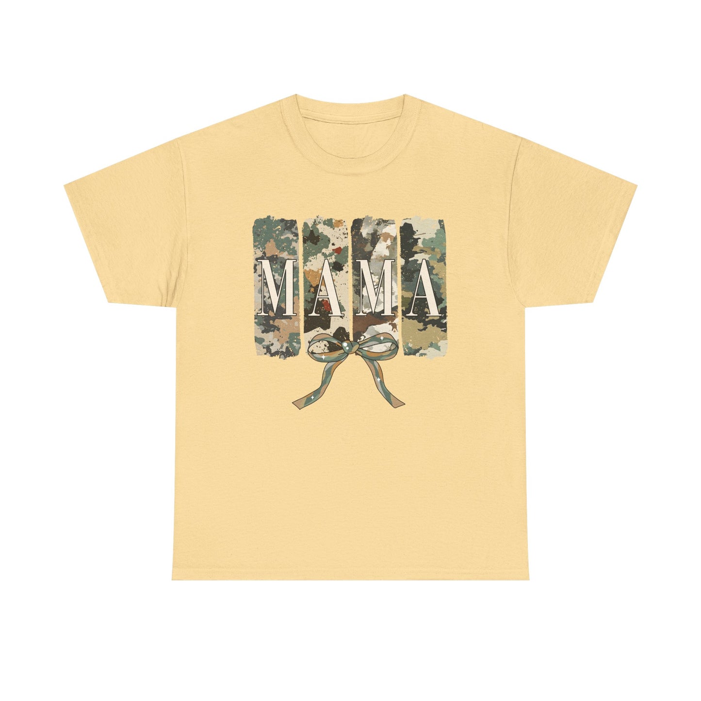 Camo Mama Unisex Heavy Cotton Tee - Perfect Gift for Moms