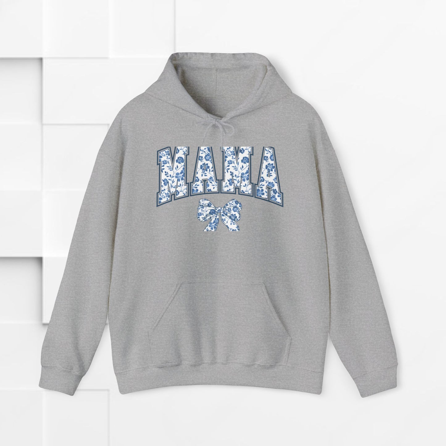 Floral Mama Hoodie - Comfortable Unisex Heavy Blend Sweatshirt for Moms