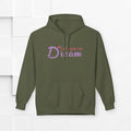 Just Livin' The Dream Hoodie - Unisex Midweight Softstyle Fleece, Cozy Casual Wear - GULLYDESIGN