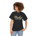 Mindset Unisex Heavy Cotton Tee - Inspirational T-Shirt for Positive Thinking - GULLYDESIGN
