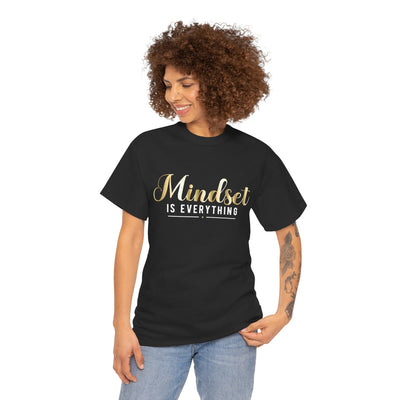 Mindset Unisex Heavy Cotton Tee - Inspirational T-Shirt for Positive Thinking