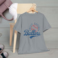 Busy Raising Ballers Unisex Heavy Cotton Tee - GULLYDESIGN