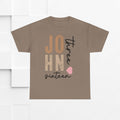 Personalized Unisex Heavy Cotton Tee - Custom Name & Age Design - GULLYDESIGN