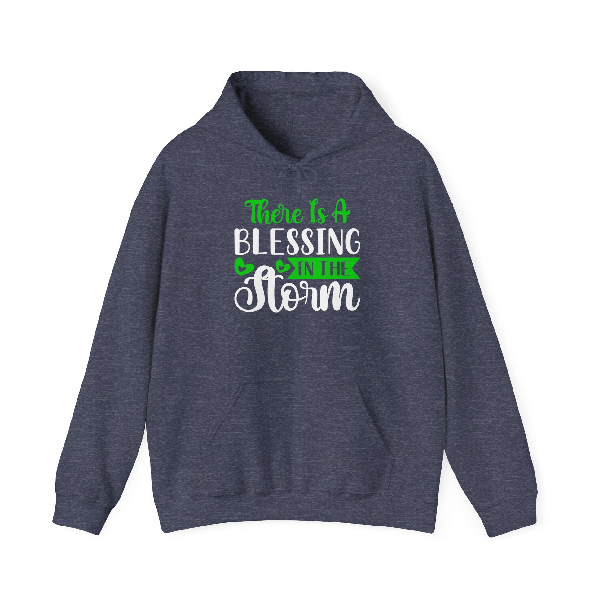 Blessing in the Storm Hoodie | Unisex Heavy Blend Sweatshirt for Comfort and Style - GULLYDESIGN