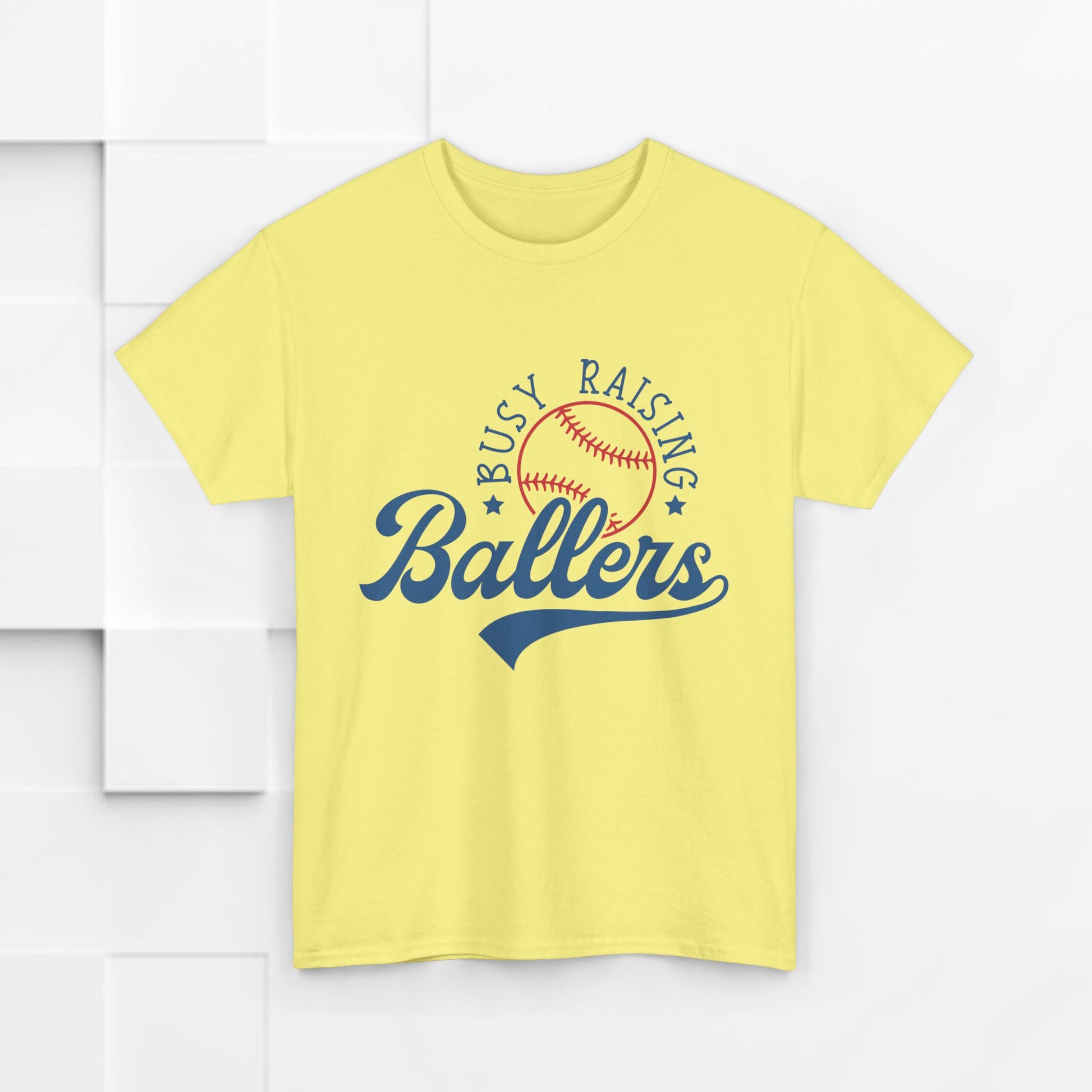 Busy Raising Ballers Unisex Heavy Cotton Tee - GULLYDESIGN