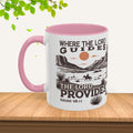 Inspirational Desert Scene Mug - 11oz & 15oz Colorful Coffee Cup for Faith & Encouragement - GULLYDESIGN