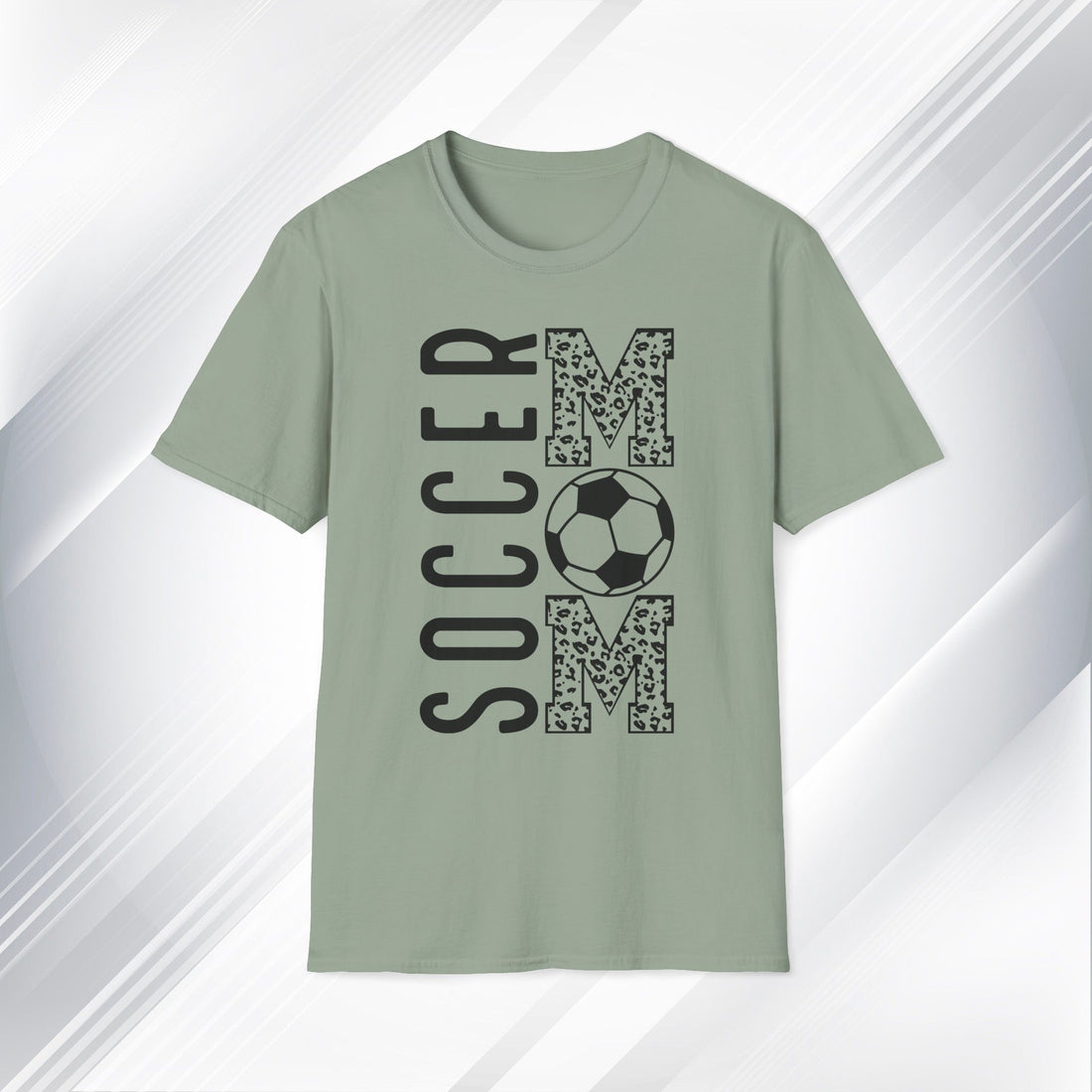 Soccer Mom Unisex Softstyle T-Shirt - Perfect Gift for Sporty Moms - GULLYDESIGN