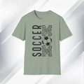 Soccer Mom Unisex Softstyle T-Shirt - Perfect Gift for Sporty Moms - GULLYDESIGN