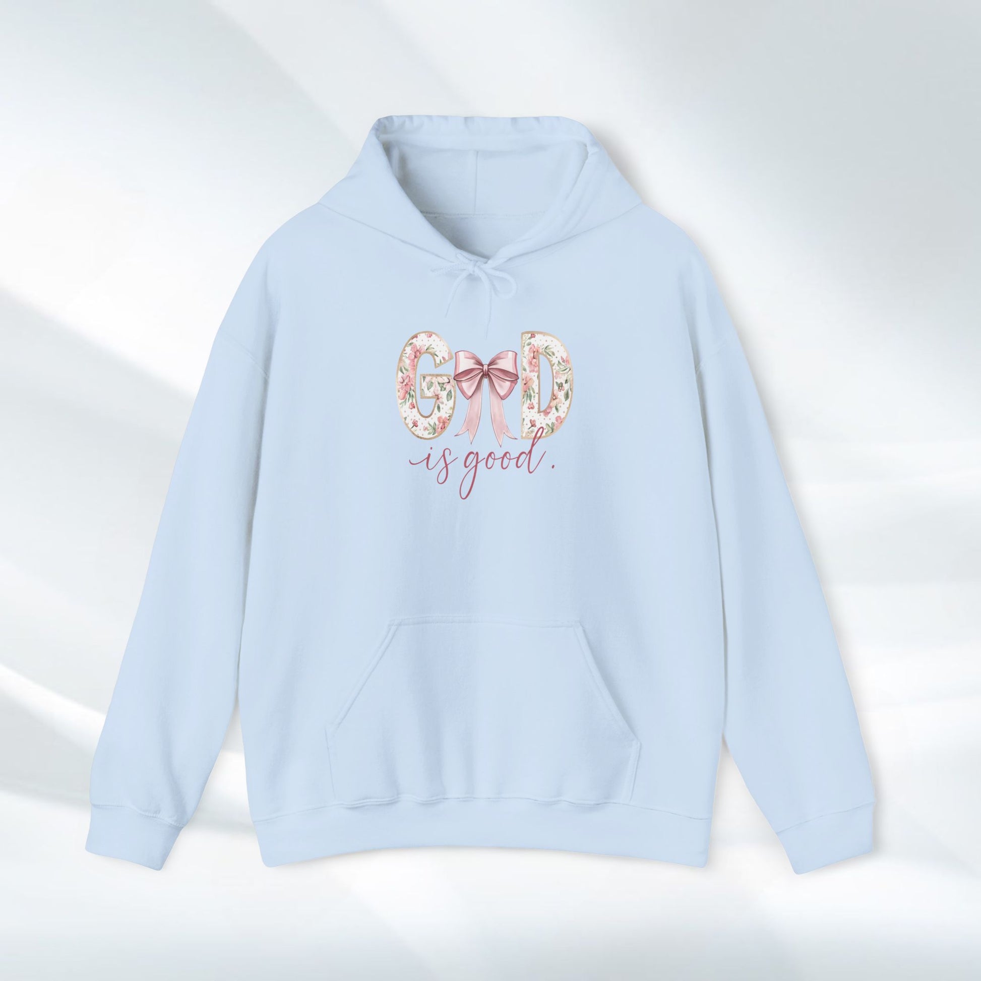 Inspirational God is Good Hoodie - Unisex Heavy Blend™ Sweatshirt - GULLYDESIGN