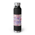 Inspirational Copper Insulated Water Bottle - 22oz - Motivational Quotes & Colorful Design - GULLYDESIGN