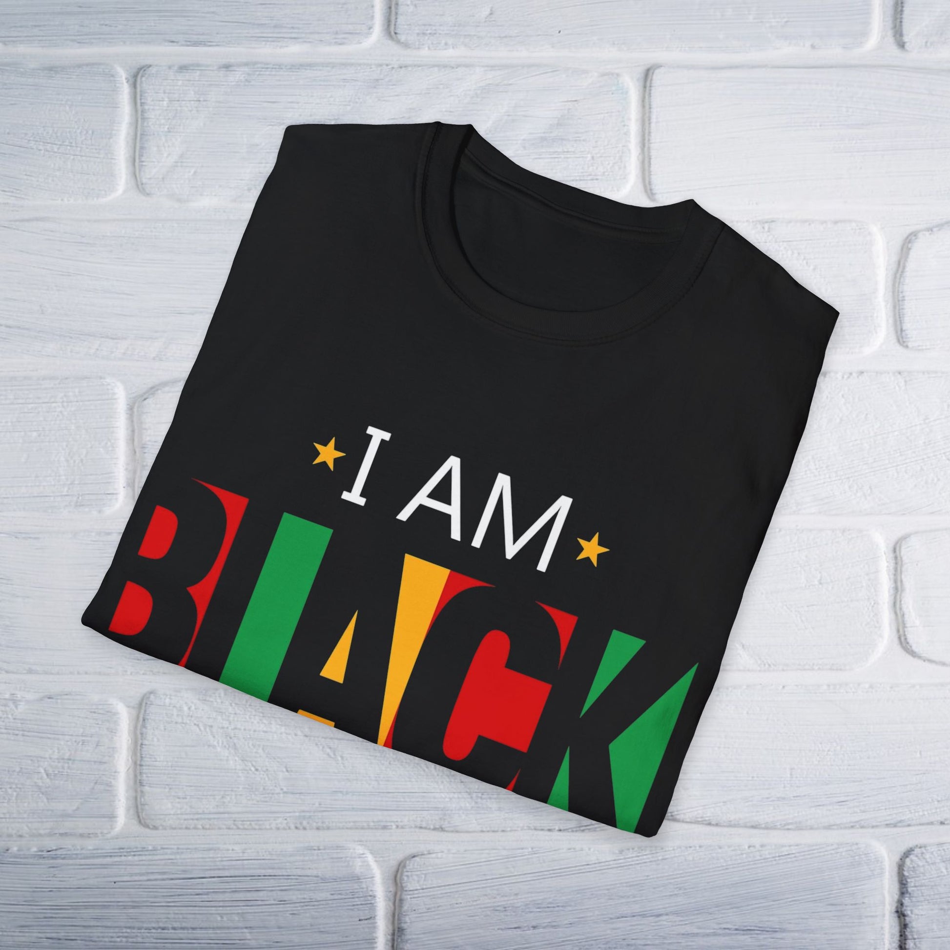 Black History Unisex T-Shirt - I Am BLACK History - GULLYDESIGN
