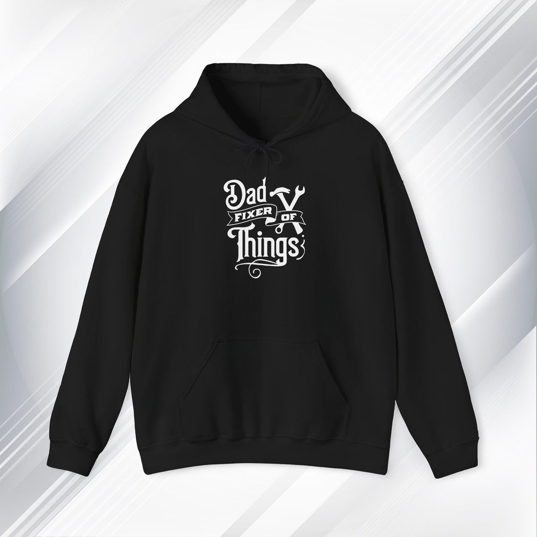 Dad Fixer Of Things Hooded Sweatshirt  - Unisex Heavy Blend™ - GULLYDESIGN