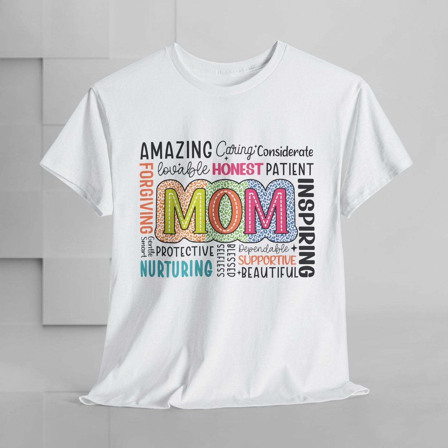 Inspiring Mom Tribute Unisex Heavy Cotton Tee
