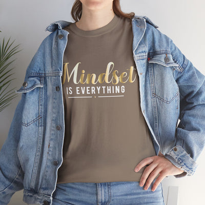 Mindset Unisex Heavy Cotton Tee - Inspirational T-Shirt for Positive Thinking