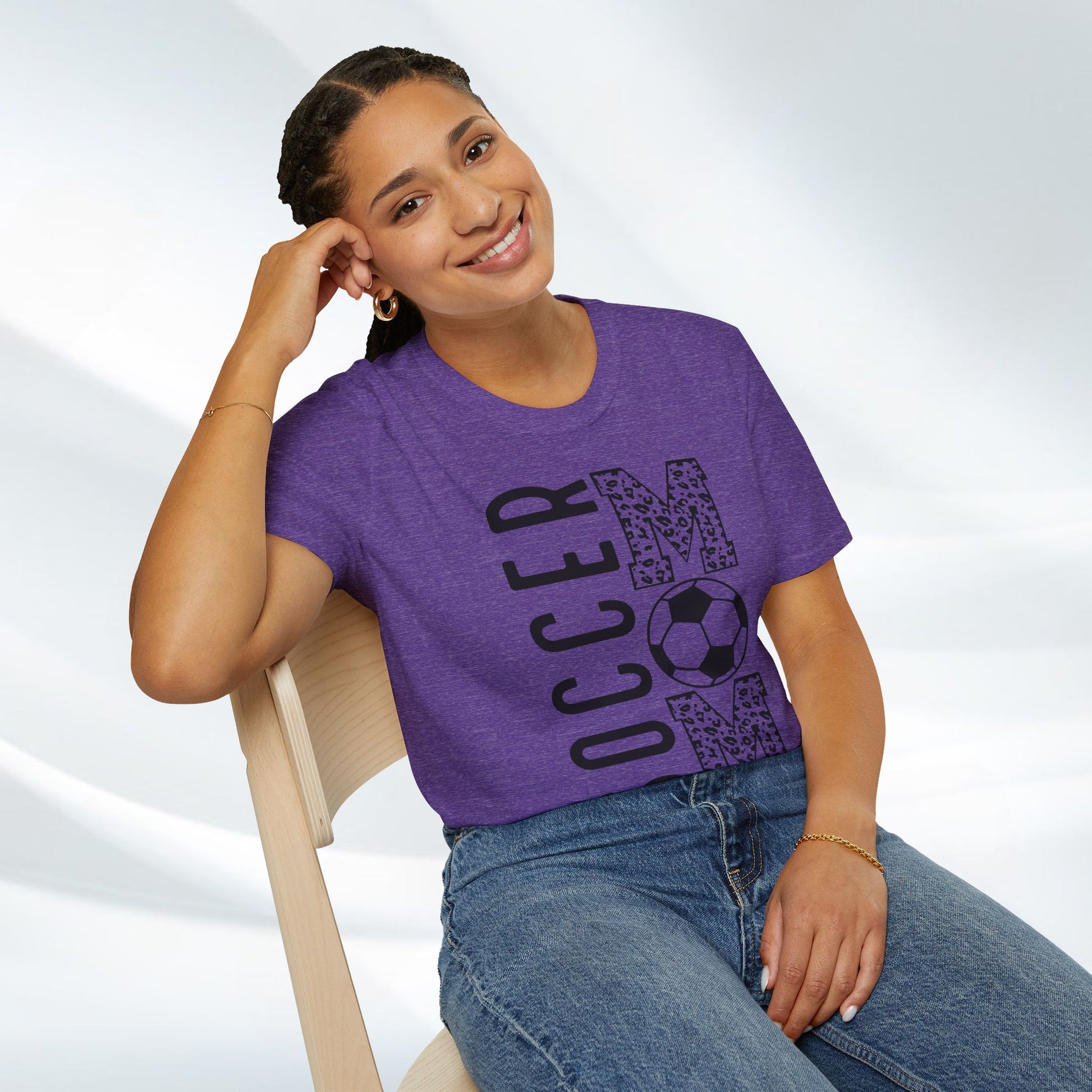 Soccer Mom Unisex Softstyle T-Shirt - Perfect Gift for Sporty Moms - GULLYDESIGN