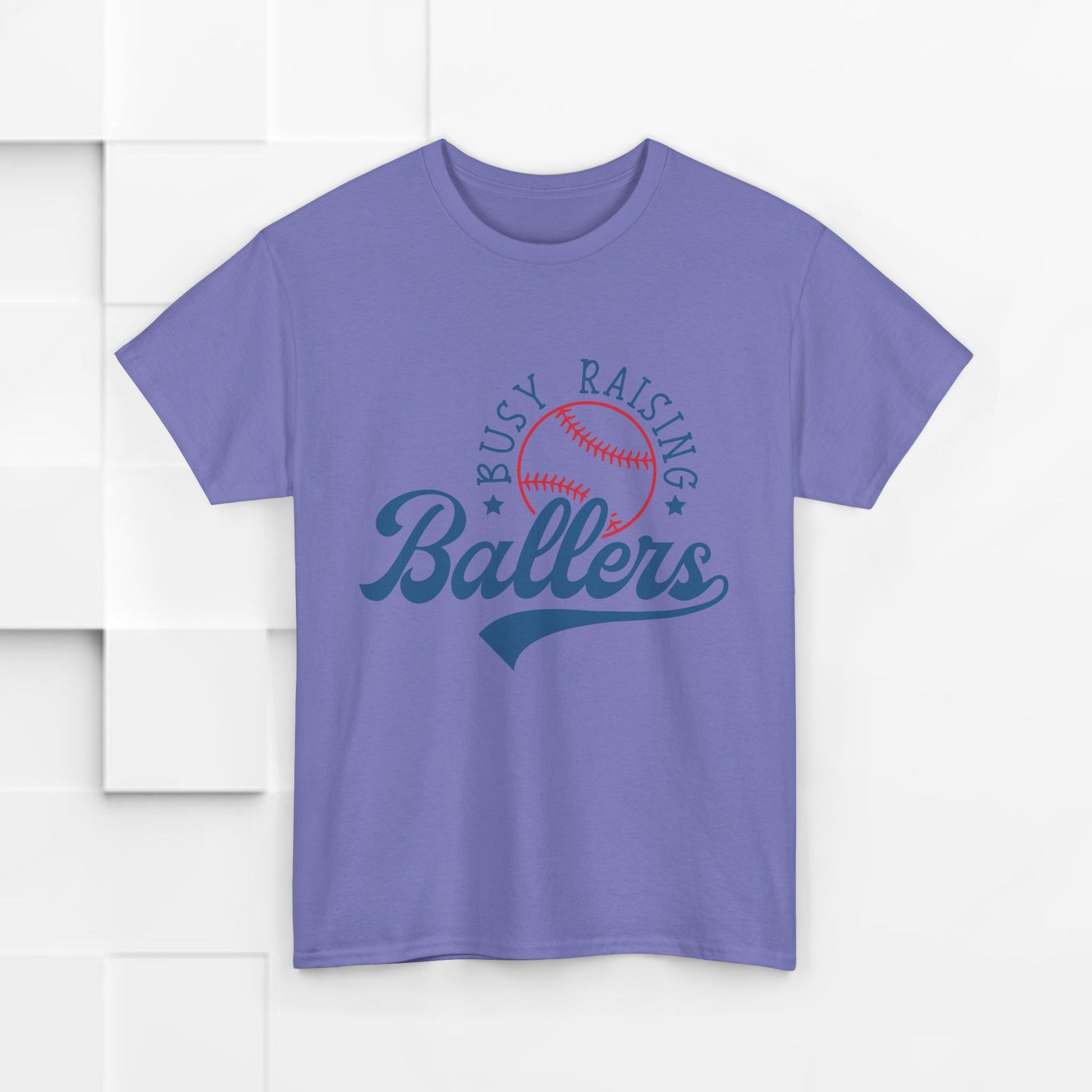 Busy Raising Ballers Unisex Heavy Cotton Tee - GULLYDESIGN