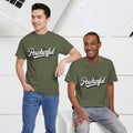 Unisex Heavy Cotton Tee - 'Powerful' Graphic Tee for Empowerment and Self-Expression - GULLYDESIGN