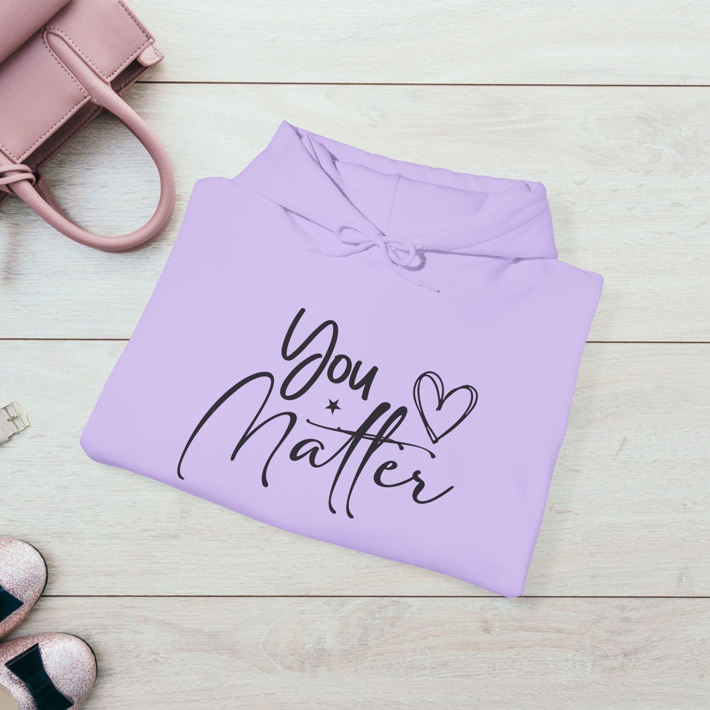 You Matter Unisex Heavy Blend™ Hooded Sweatshirt - Inspirational Warmth for Everyday Comfort