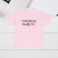 Inspirational Unisex Heavy Cotton Tee - 'Tomorrow Needs You' - GULLYDESIGN