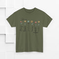 Inspirational Mom Heavy Cotton Tee - Strong, Brave, Kind, Beautiful Design - GULLYDESIGN