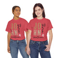 Personalized Unisex Heavy Cotton Tee - Custom Name & Age Design - GULLYDESIGN