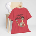 Mama Needs Wine Unisex Heavy Cotton Tee - Fun and Playful Gift for Wine Lovers - GULLYDESIGN