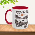 Inspirational Desert Scene Mug - 11oz & 15oz Colorful Coffee Cup for Faith & Encouragement - GULLYDESIGN