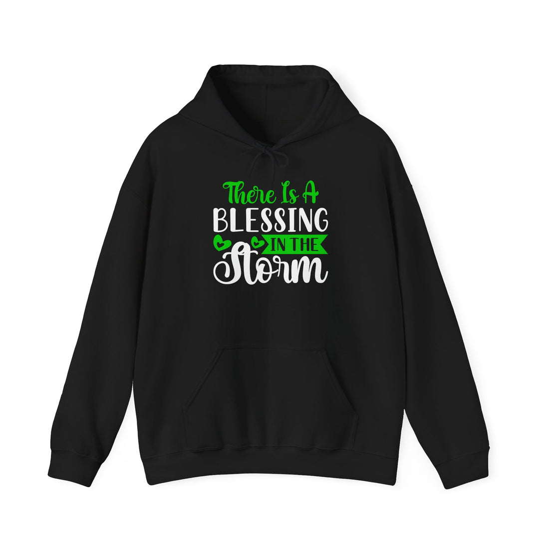 Blessing in the Storm Hoodie | Unisex Heavy Blend Sweatshirt for Comfort and Style - GULLYDESIGN
