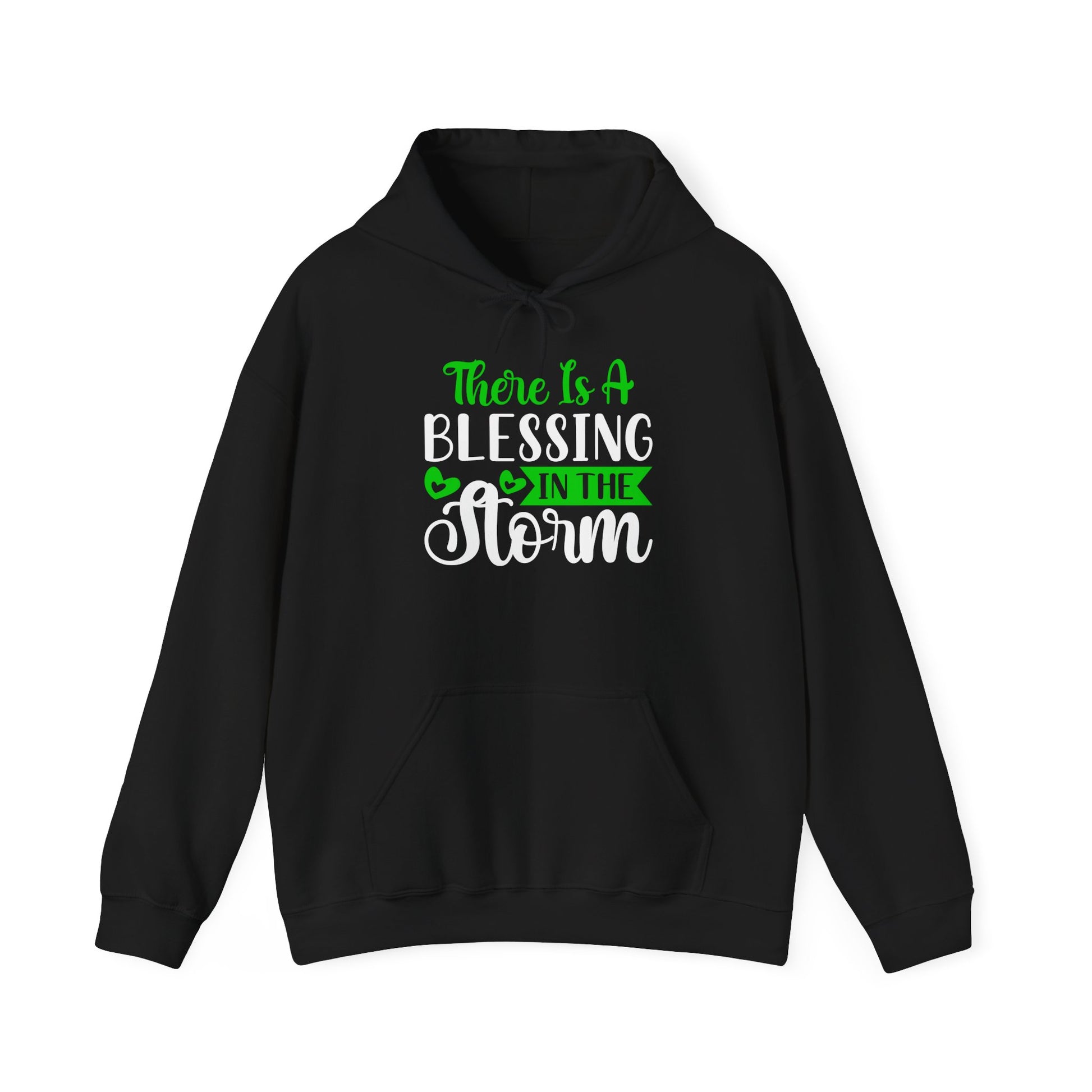 Blessing in the Storm Hoodie | Unisex Heavy Blend Sweatshirt for Comfort and Style - GULLYDESIGN