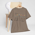 Inspirational Mom Heavy Cotton Tee - Strong, Brave, Kind, Beautiful Design - GULLYDESIGN