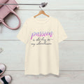 Passion is the Key Unisex Heavy Cotton Tee - Motivational T-Shirt for Inspiration and Abundance - GULLYDESIGN