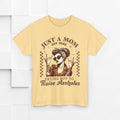 Just a Mom Unisex Heavy Cotton Tee - Funny Mom Shirt for Mother's Day - GULLYDESIGN