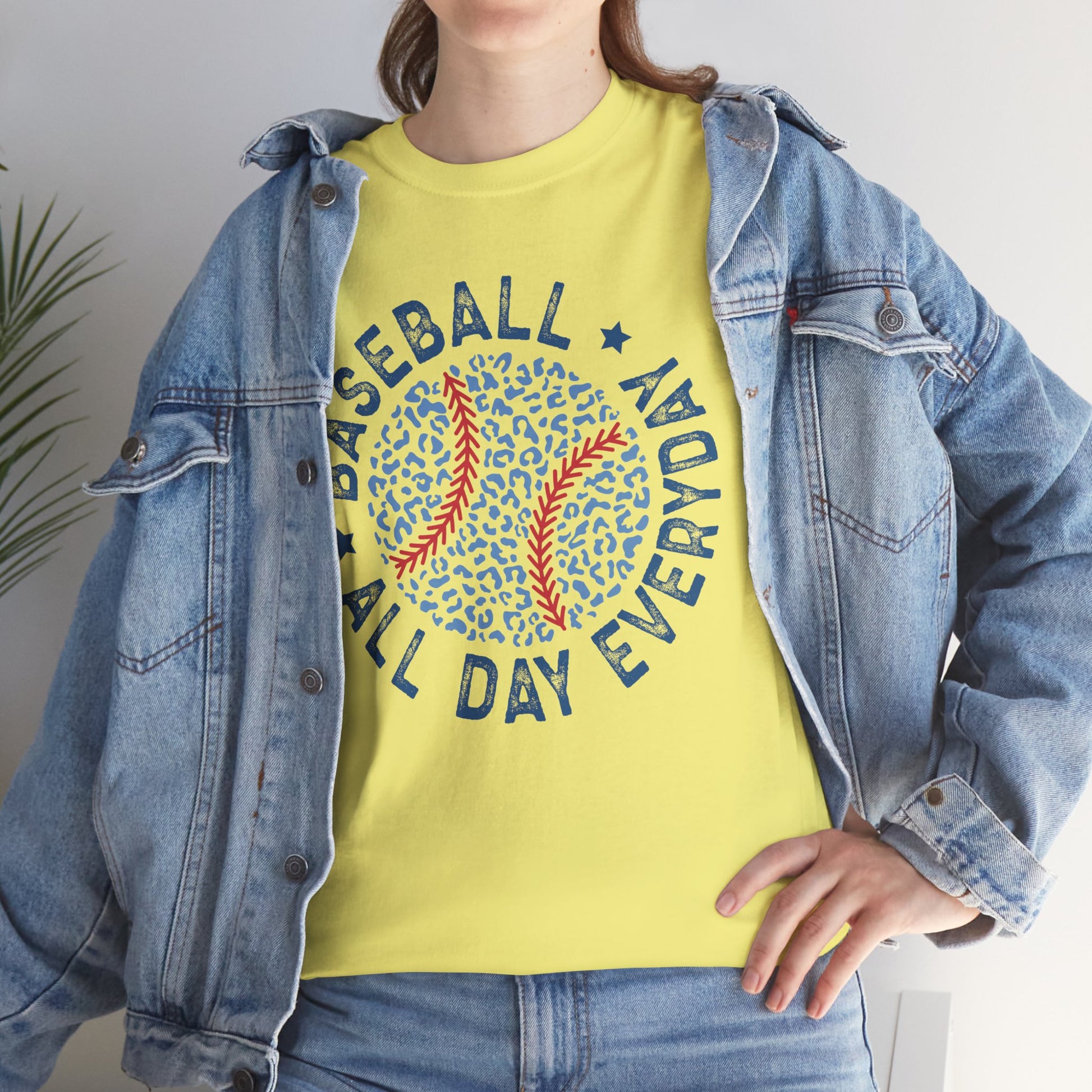 Baseball All Day Everyday Unisex Heavy Cotton Tee - GULLYDESIGN