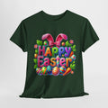 Happy Easter Unisex Heavy Cotton Tee - Fun & Festive Spring Shirt - GULLYDESIGN
