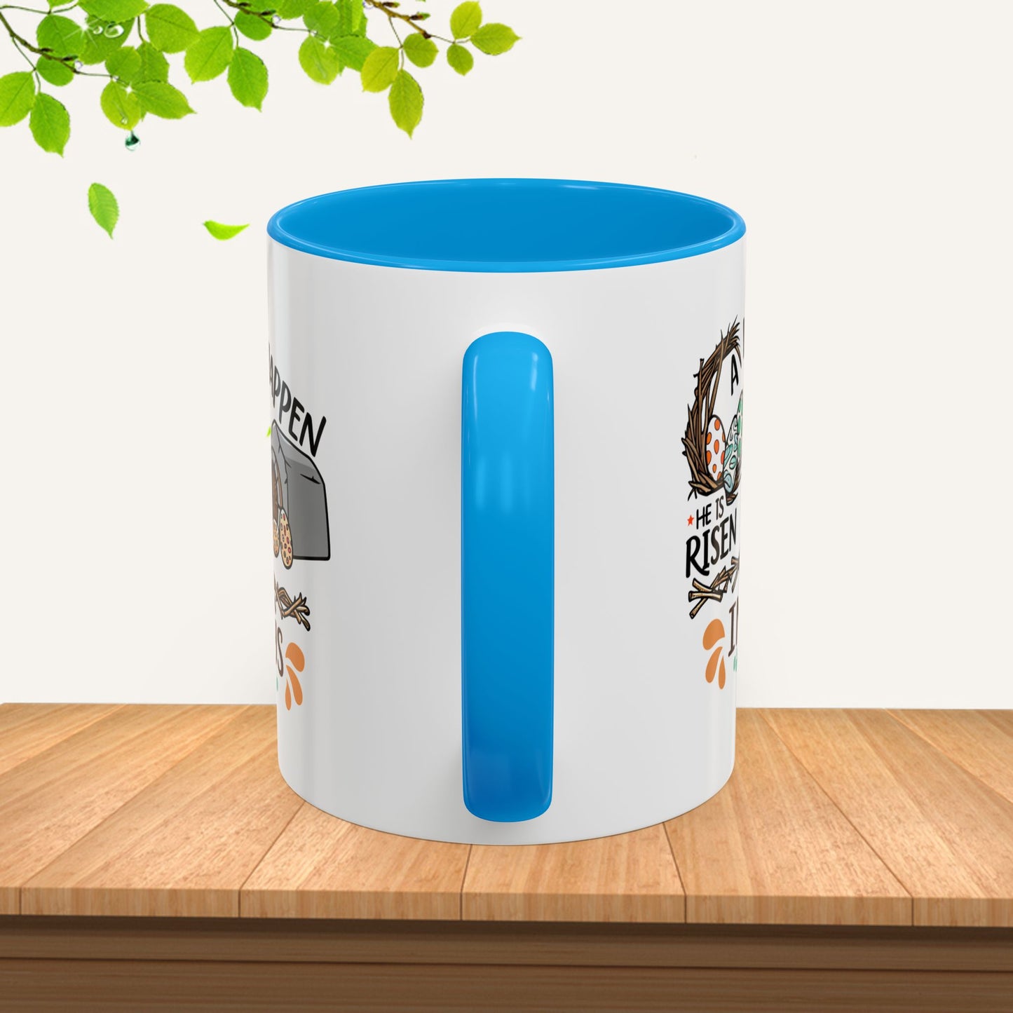 Inspirational Easter Mug - "A Lot Can Happen in 3 Days" - Colorful 11oz & 15oz Coffee Cup - GULLYDESIGN